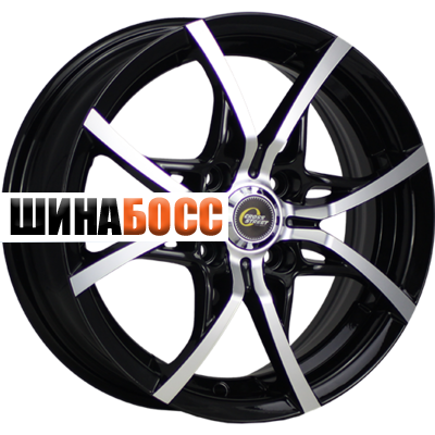 Колесные диски CrossStreet Y5314 6,5x16 4x100 ET50 D60,1 BKF