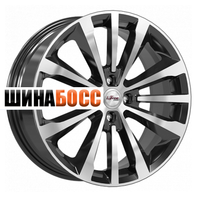 Колесные диски iFree Андерсен 7x17 4x100 ET37 D67,1 Блэк Джек