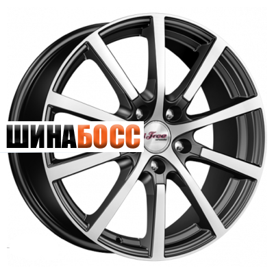 Колесные диски iFree Big Byz 7x17 5x100 ET48 D56,1 Блэк Джек