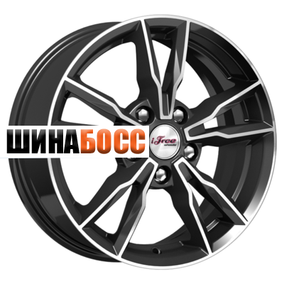 Колесные диски iFree Икигай 6,5x16 5x108 ET40 D67,1 Блэк Джек