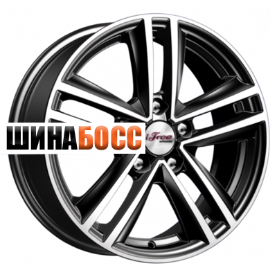 Колесные диски iFree Катар 6,5x16 5x100 ET40 D67,1 Блэк Джек