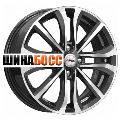 Колесные диски iFree Панган 6x16 4x100 ET45 D54,1 Блэк Джек