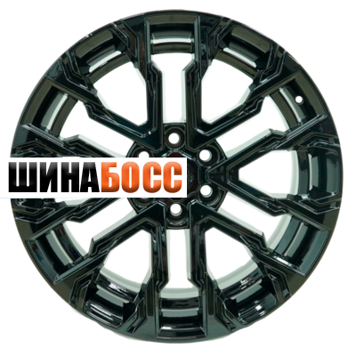 Колесные диски Khomen Wheels AZIMUT 2205 (QX80/Patrol) 9x22 6x139,7 ET25 D77,8 Black matt Patrol) Black matt