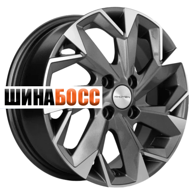 Колесные диски Khomen Wheels KHW1402 (Datsun on-DO/Granta) 5,5x14 4x98 ET35 D58,5 Gray-FP Granta) Gray-FP