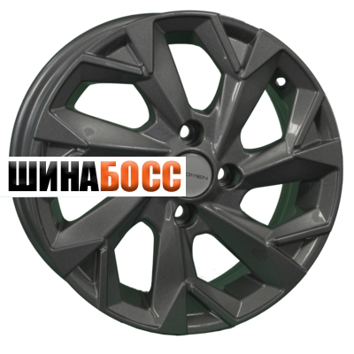 Колесные диски Khomen Wheels KHW1402 (Vaz/Datsun) 5,5x14 4x98 ET35 D58,5 Gray Datsun) Gray