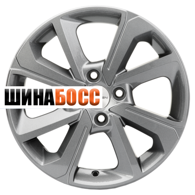 Колесные диски Khomen Wheels KHW1501 (Rio II) 6x15 4x100 ET46 D54,1 Gray