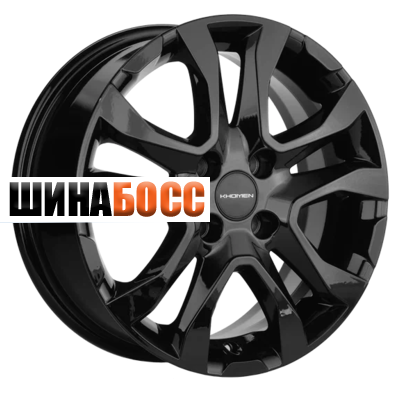 Колесные диски Khomen Wheels KHW1503 (XRay) 6x15 4x100 ET40 D60,1 Black-FP