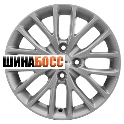 Колесные диски Khomen Wheels KHW1506 (XRay) 6x15 4x100 ET37 D60,1 F-Silver