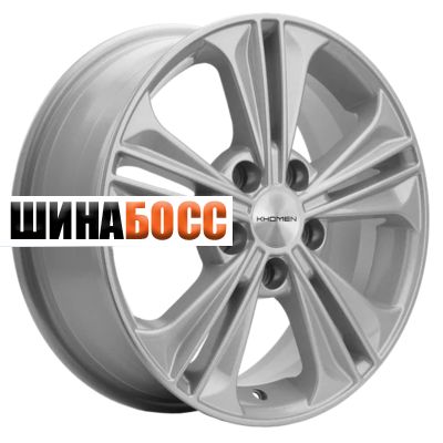 Колесные диски Khomen Wheels KHW1603 (Jetta) 6x16 5x112 ET50 D57,1 F-Silver