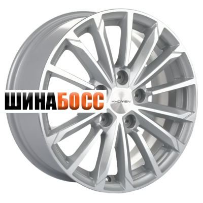 Колесные диски Khomen Wheels KHW1611 (Octavia A7) 6,5x16 5x112 ET46 D57,1 F-Silver-FP