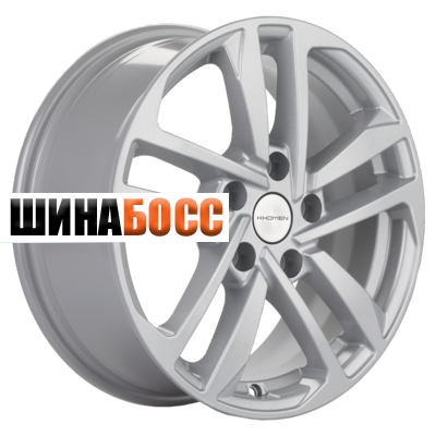 Колесные диски Khomen Wheels KHW1612 (Elantra/Ceed/Cerato/i30) 6,5x16 5x114,3 ET50 D67,1 F-Silver Ceed