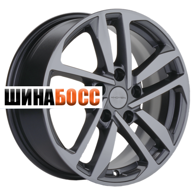 Колесные диски Khomen Wheels KHW1612 (Elantra/Ceed/Cerato/i30) 6,5x16 5x114,3 ET50 D67,1 Gray Ceed