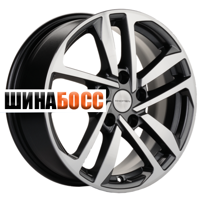 Колесные диски Khomen Wheels KHW1612 (Mazda 3/ix35) 6,5x16 5x114,3 ET45 D67,1 Gray-FP ix35) Gray-FP