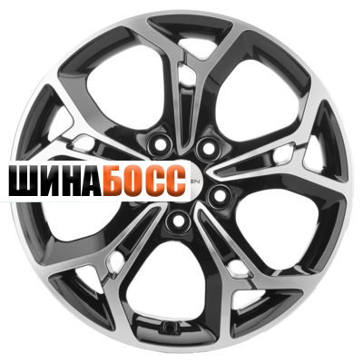 Колесные диски Khomen Wheels KHW1702 (ASX) 7x17 5x114,3 ET46 D67,1 Black-FP