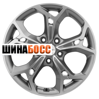 Колесные диски Khomen Wheels KHW1702 (Ceed) 7x17 5x114,3 ET53 D67,1 Gray-FP