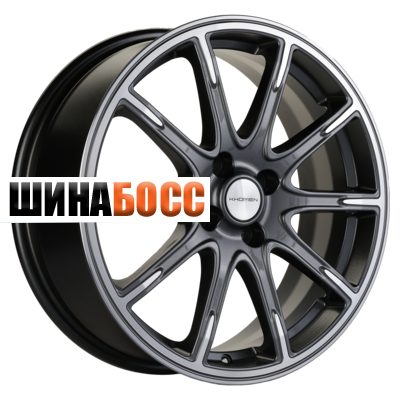 Колесные диски Khomen Wheels KHW1707 (Lada Granta) 6,5x17 4x98 ET38 D58,6 Gray-FP