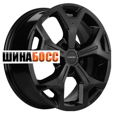 Колесные диски Khomen Wheels KHW1710 (Coolray) 6,5x17 5x114,3 ET45 D54,1 Black