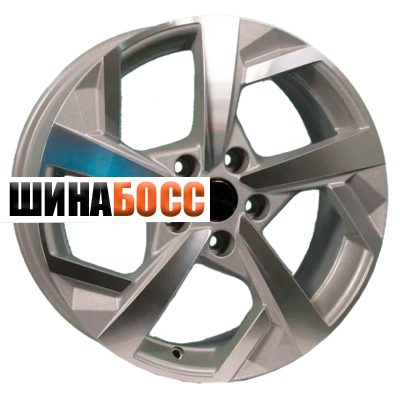 Колесные диски Khomen Wheels KHW1712 (Changan/Geely/Lexus/Toyota) 7x17 5x114,3 ET45 D60,1 F-Silver-FP Geely