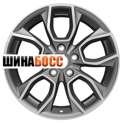 Колесные диски Khomen Wheels KHW1713 (SantaFe) 7x17 5x114,3 ET47 D67,1 Gray-FP