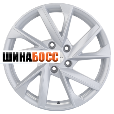 Колесные диски Khomen Wheels KHW1714 (CX-5/i40/X-Trail) 7x17 5x114,3 ET45 D67,1 F-Silver i40