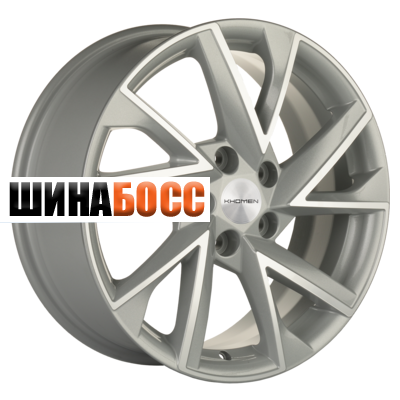 Колесные диски Khomen Wheels KHW1714 (Octavia) 7x17 5x112 ET49 D57,1 F-Silver-FP