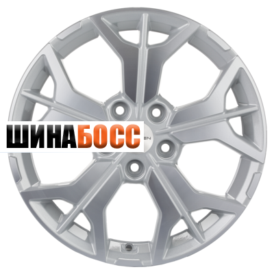 Колесные диски Khomen Wheels KHW1715 (Changan/Geely/Lexus/Toyota) 7x17 5x114,3 ET45 D60,1 F-Silver-FP Geely