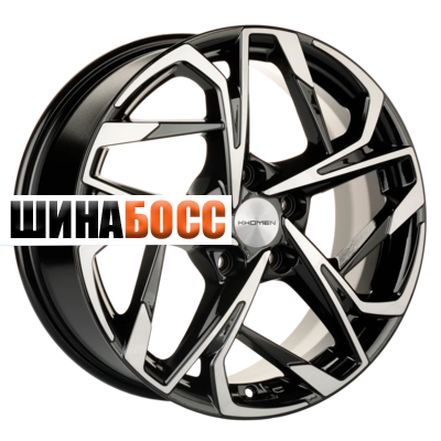 Колесные диски Khomen Wheels KHW1716 (Sportage) 7x17 5x114,3 ET48 D67,1 Black-FP