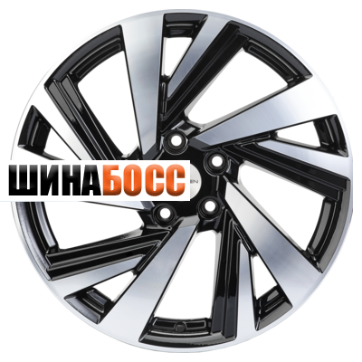 Колесные диски Khomen Wheels KHW1801 (Murano) 7,5x18 5x114,3 ET50 D66,1 Black-FP