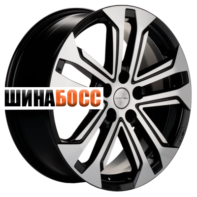 Колесные диски Khomen Wheels KHW1803 (Coolray) 7x18 5x114,3 ET50 D54,1 Black-FP