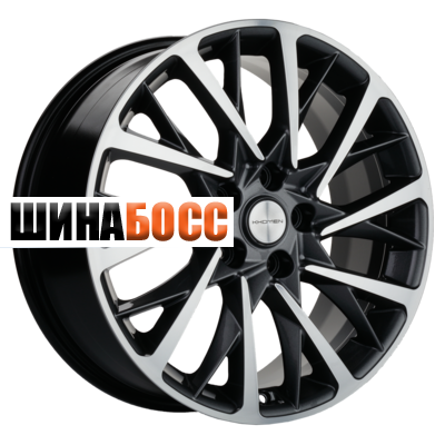 Колесные диски Khomen Wheels KHW1804 (Chery Tiggo) 7,5x18 5x108 ET40 D60,1 Gray-FP