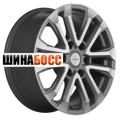 Колесные диски Khomen Wheels KHW1805 (LC Prado) 7,5x18 6x139,7 ET25 D106,1 F-Silver-FP