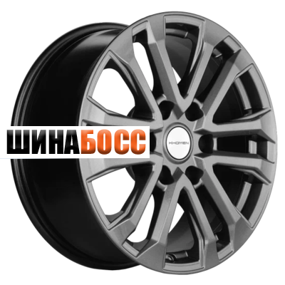 Колесные диски Khomen Wheels KHW1805 (LC Prado) 7,5x18 6x139,7 ET25 D106,1 Gray