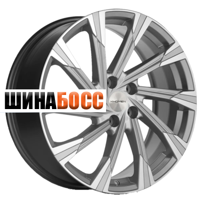 Колесные диски Khomen Wheels KHW1901 (NX) 7,5x19 5x114,3 ET39 D60,1 Brilliant Silver-FP