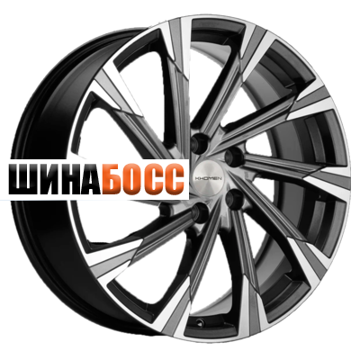 Колесные диски Khomen Wheels KHW1901 (NX) 7,5x19 5x114,3 ET39 D60,1 Gray-FP