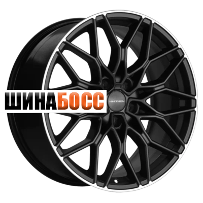 Колесные диски Khomen Wheels KHW1902 (RX/NX) 8,5x19 5x114,3 ET30 D60,1 Black matt MR NX) Black matt MR