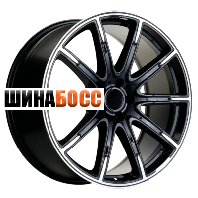 Колесные диски Khomen Wheels KHW1903 (Mercedes) 8,5x19 5x112 ET25 D66,6 Black-FP