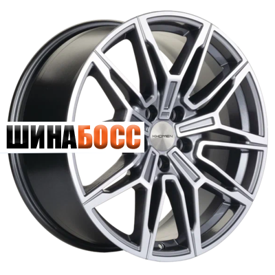 Колесные диски Khomen Wheels KHW1904 (BMW Rear) 9,5x19 5x112 ET40 D66,6 Gray-FP