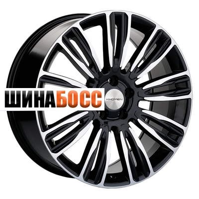 Колесные диски Khomen Wheels KHW2004 (Velar) 8,5x20 5x108 ET45 D63,4 Black-FP