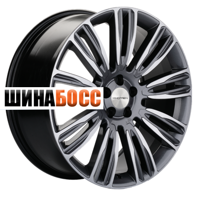 Колесные диски Khomen Wheels KHW2004 (Velar) 8,5x20 5x108 ET45 D63,4 Gray-FP