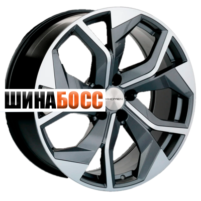 Колесные диски Khomen Wheels KHW2006 (Audi/VW) 8,5x20 5x112 ET33 D66,6 Gray-FP VW) Gray-FP