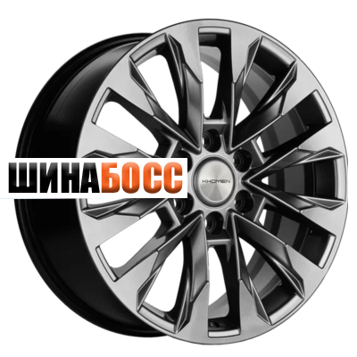 Колесные диски Khomen Wheels KHW2010 (LC 300) 8x20 6x139,7 ET60 D95,10 Dark Chrome