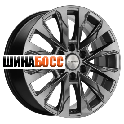 Колесные диски Khomen Wheels KHW2010 (LC 300) 8x20 6x139,7 ET60 D95,10 Gray