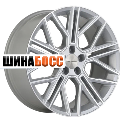 Колесные диски Khomen Wheels KHW2101 (RRover) 9,5x21 5x120 ET49 D72,6 Brilliant Silver-FP