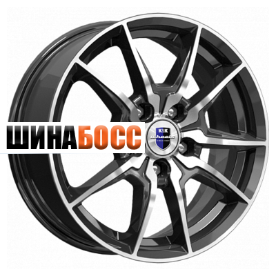 Колесные диски КиК Адамар (КС886) 6,5x16 5x100 ET40 D67,1 Алмаз черный