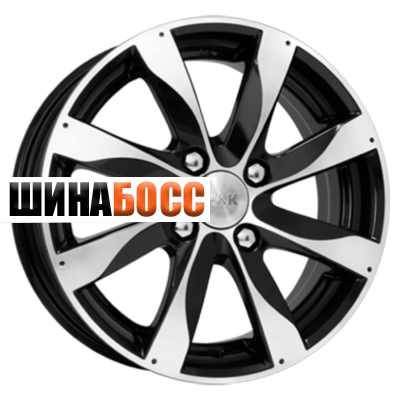 Колесные диски КиК Джемини (КС480) 5,5x14 4x98 ET40 D58,5 Алмаз черный