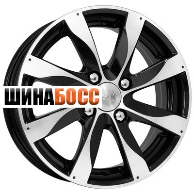 Колесные диски КиК Джемини-оригинал (КС480) 5,5x14 4x100 ET49 D56,6 Алмаз черный