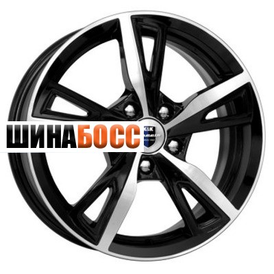 Колесные диски КиК Фишт (КС690) 6,5x16 5x100 ET38 D57,1 Алмаз черный