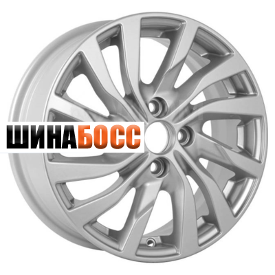 Колесные диски КиК КС882 6x15 4x100 ET40 D60,1 Алмаз черный