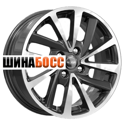 Колесные диски КиК КС899 6x15 4x100 ET36 D60,1 Алмаз черный