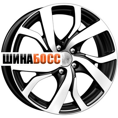 Колесные диски КиК Палермо-оригинал (КС607) 6,5x16 5x108 ET50 D63,35 Алмаз черный